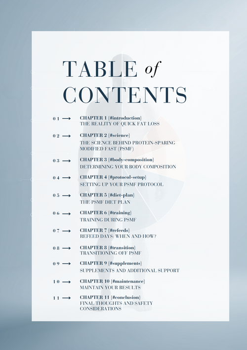 UPSCALE - THE COMPLETE GUIDE TO RAPID FAT LOSS USING PROTEIN-SPARING MODIFIED FASTING